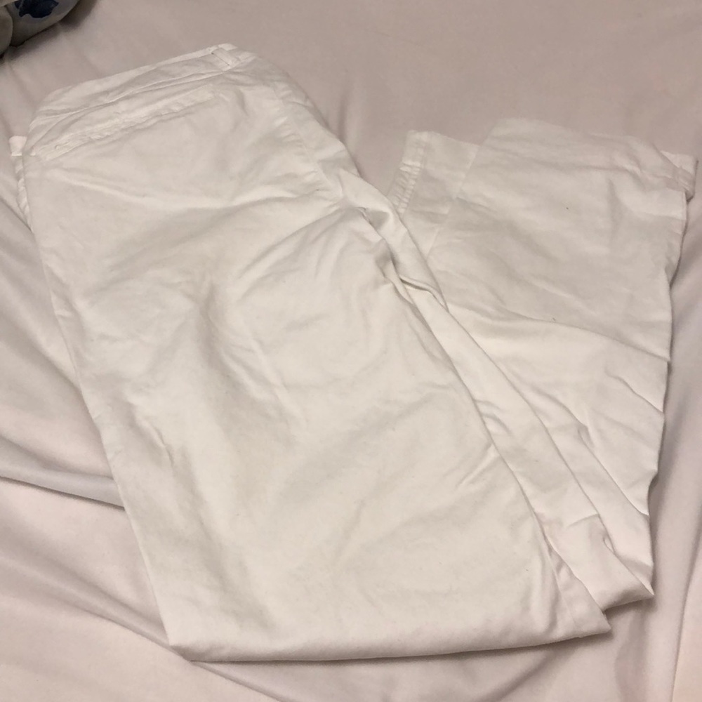 White jeans.